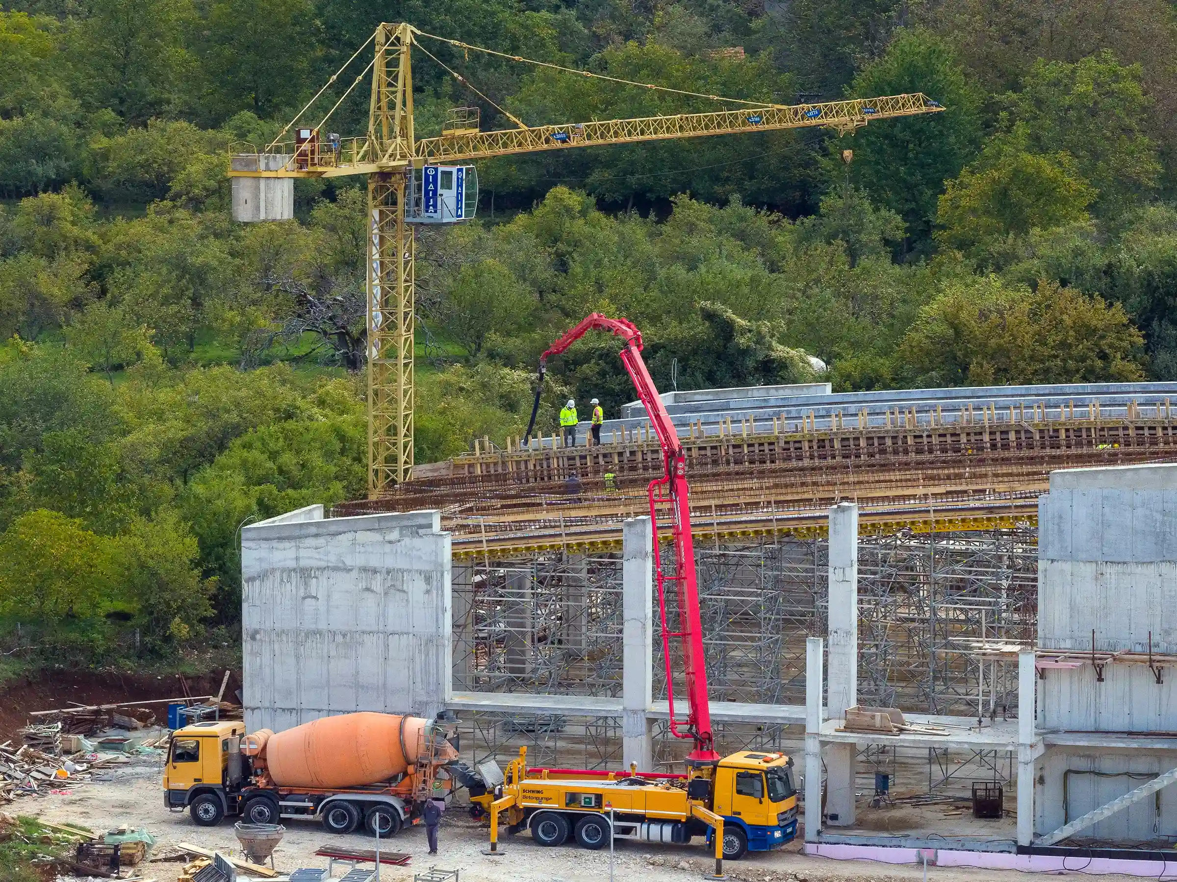 Pluzine dvorana izgradnja (2)
