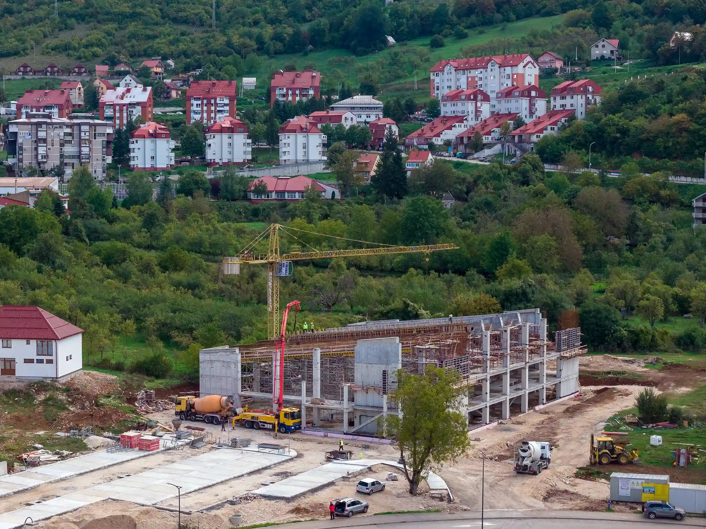 Pluzine dvorana izgradnja (3)